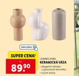 Lidl Keramická váza nabídka