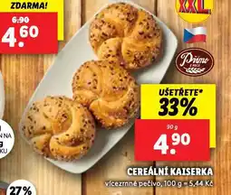 Lidl Cereální kaiserka nabídka