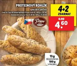 Lidl Proteinový rohlík nabídka