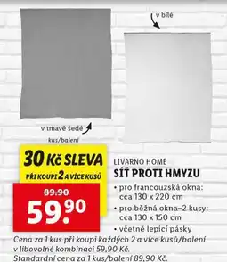 Lidl Síť proti hmyzu nabídka