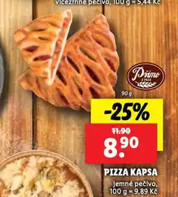 Lidl Pizza kapsa nabídka