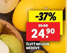 Lidl Žlutý meloun medový nabídka