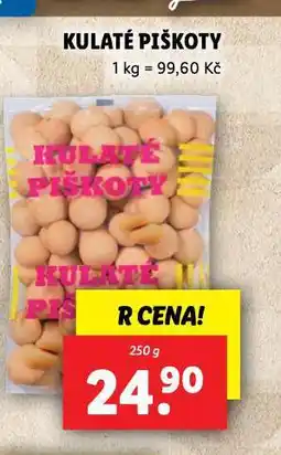 Lidl Kulaté piškoty nabídka