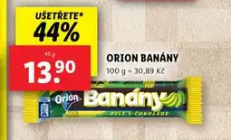 Lidl Orion banány nabídka
