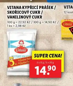 Lidl Vitana skořicový cukr nabídka