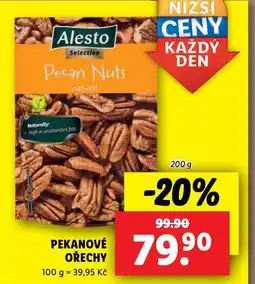 Lidl Pekanové ořechy nabídka