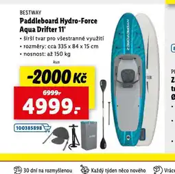 Lidl Paddleboard hydro-force aqua drifter 11 nabídka