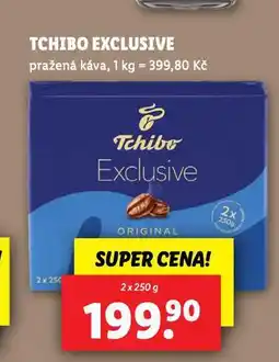 Lidl Tchibo exclusive pražená káva nabídka