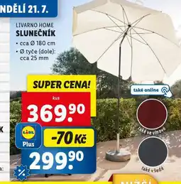 Lidl Slunečník nabídka