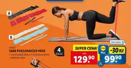 Lidl Sada posilovacích pásů nabídka