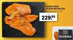 Lidl Kuřecí prsní plátek grillbutter nabídka