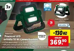 Lidl Pracovní led svítidlo 10 w s powerbankou nabídka