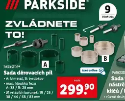 Lidl Sada děrovacích pil nabídka