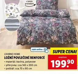 Lidl Ložní povlečení renforcé nabídka