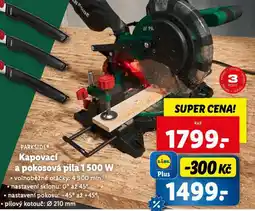 Lidl Kapovací a pokosová pila 1500 w nabídka