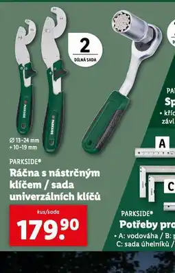 Lidl Sada univerzálních klíčů nabídka