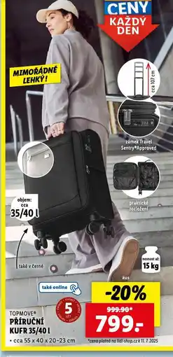 Lidl Příruční kufr nabídka