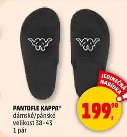 Penny Market PANTOFLE KAPPA dámské/pánské velikost 38-43, 1 pár nabídka