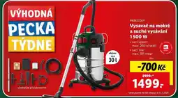 Lidl PARKSIDE Vysavač na mokré a suché vysávání 1500 W nabídka
