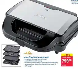 Makro SENDVIČOVAČ SORENTO 3151 90010 nabídka