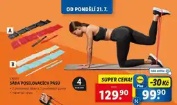 Lidl CRIVIT SADA POSILOVACÍCH PÁSŮ nabídka