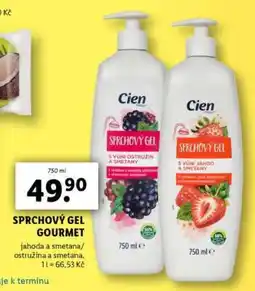 Lidl SPRCHOVÝ GEL GOURMET nabídka