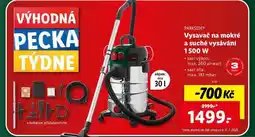 Lidl PARKSIDE Vysavač na mokré a suché vysávání 1500 W nabídka