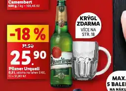 Lidl Pivo pilsner urquell nabídka