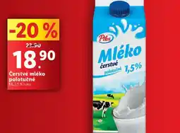 Lidl Čerstvé mléko polotučné nabídka