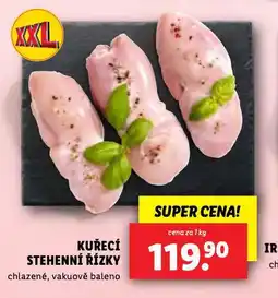 Lidl Kuřecí stehenní řízky nabídka