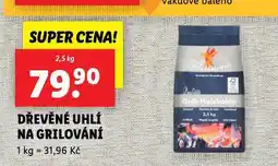 Lidl Dřevěné uhlí na grilování nabídka