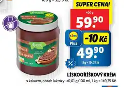 Lidl Lískooříškový krém nabídka
