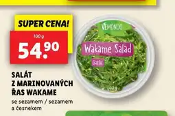 Lidl Salát z marinovaných řas wakame nabídka