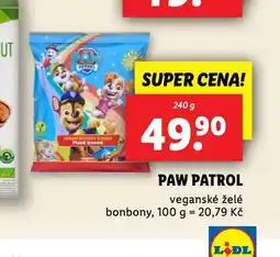 Lidl Paw patrol nabídka