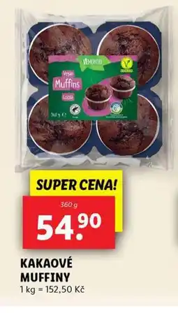 Lidl Kakaové muffiny nabídka