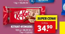 Lidl Kitkat 4fingers nabídka
