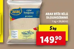 Lidl Arax rýže bílá dlouhozrnná nabídka