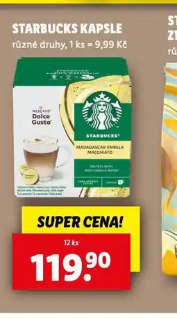 Lidl Starbucks kapsle nabídka