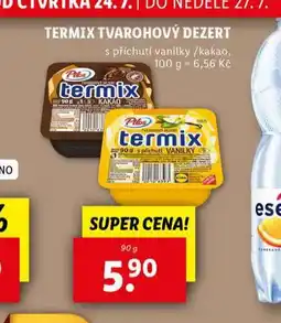 Lidl Termix tvarohový dezert nabídka