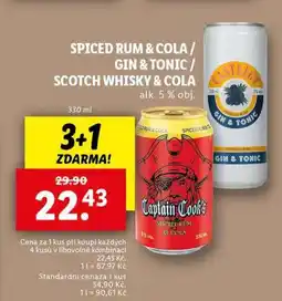 Lidl Gin&tonic nabídka