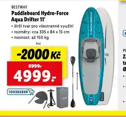 Lidl Paddleboard hydro-force aqua drifter 11 nabídka