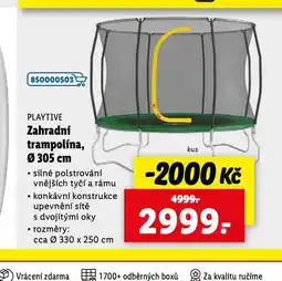 Zahradní trampolína