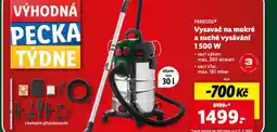 Lidl Vysavač na mokré s suché vysávání 1500 w nabídka