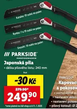 Lidl Japonská pila nabídka