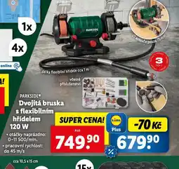 Lidl Dvojitá bruska s felxibilním hřídelem 120 w nabídka