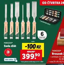Lidl Sada dlát nabídka