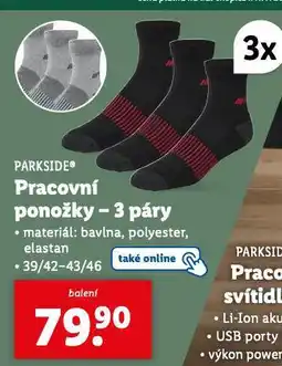 Lidl Pracovní ponožky nabídka
