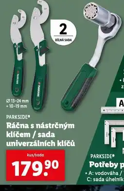 Lidl Ráčna s nástrčným klíčem nabídka