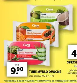Lidl Tuhé mýdlo ovocné nabídka
