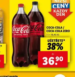 Lidl Coca cola, coca cola zero nabídka